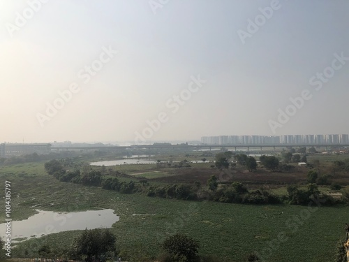 uttara diabari, metro station landscape photo