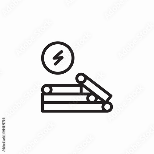 mathc burn icon sign vector