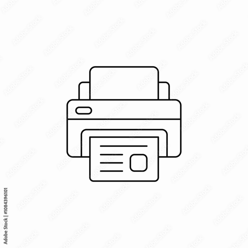 printer print icon sign vector printer print icon sign vector