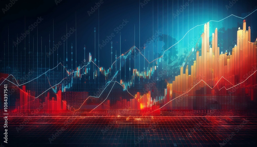 stock market graph stock market graph
