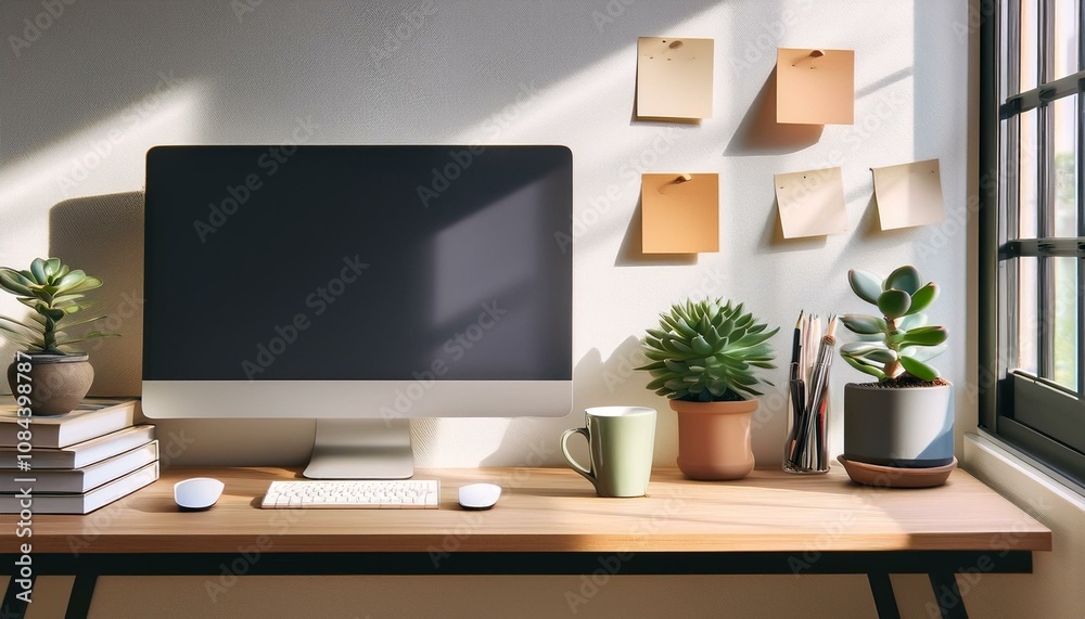 Modern Workspace with a Creative Twist Modern Workspace with a Creative Twist