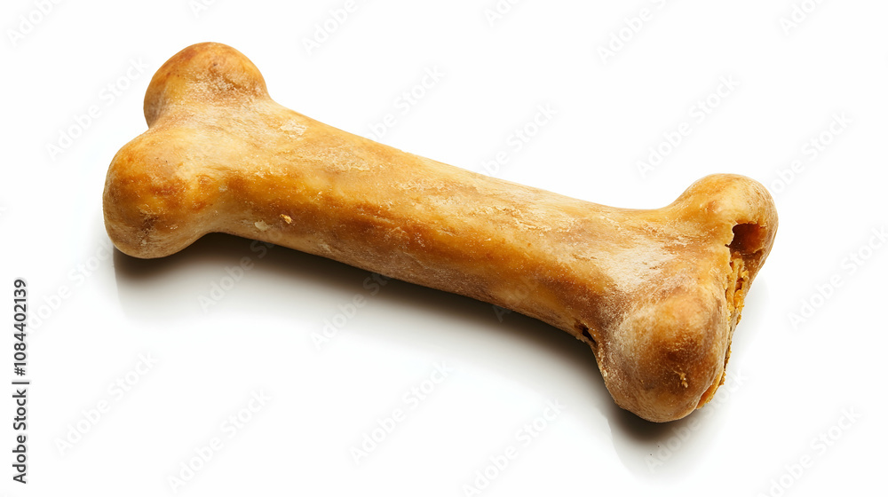 Dog food bone isolated on a white background . illustration Dog food bone isolated on a white background . illustration
