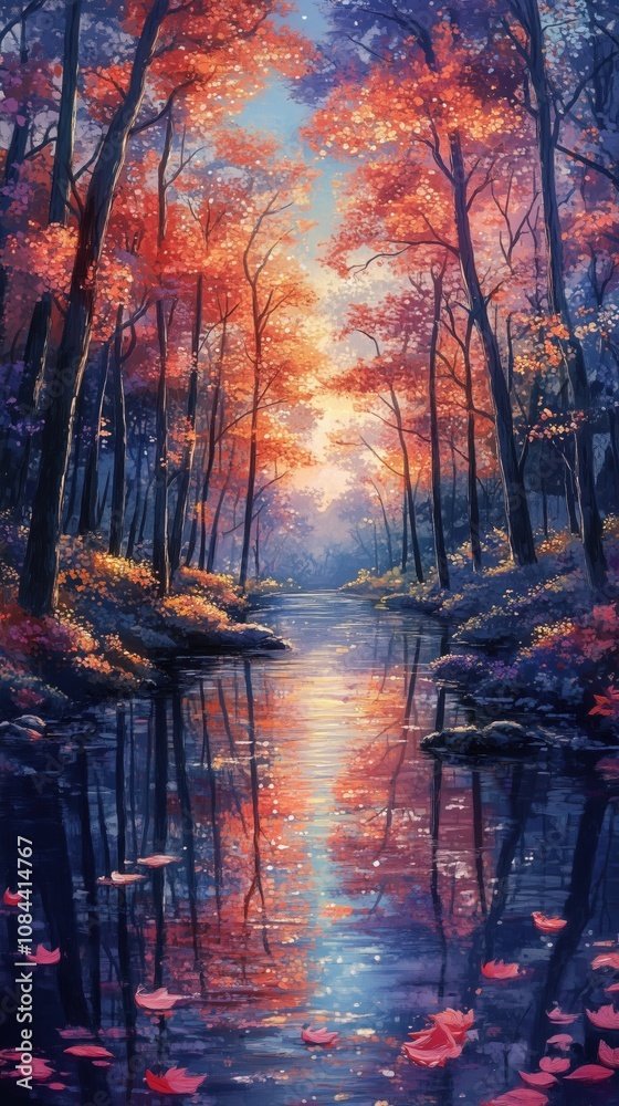 Ethereal Wonderland Hues, Whimsical magical. Ethereal Wonderland Hues, Whimsical magical.