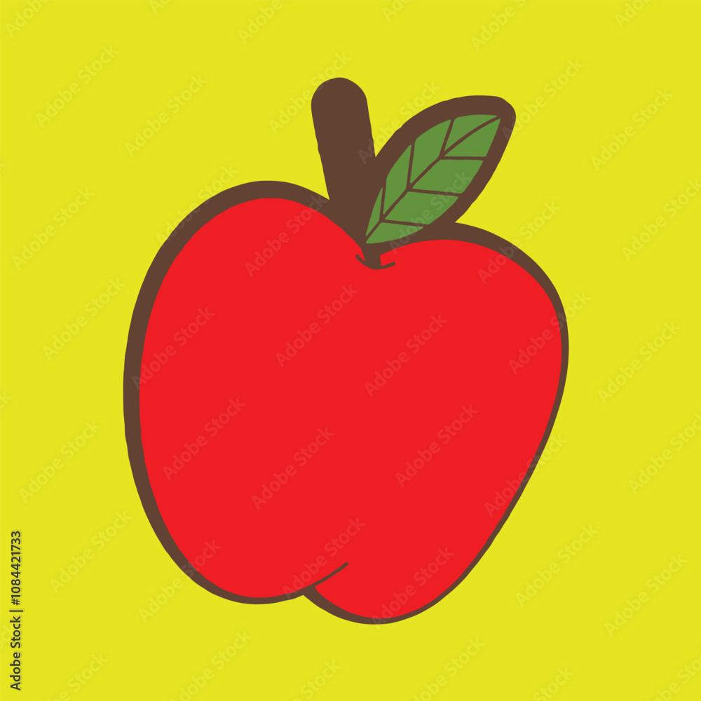red-apple illustration red-apple illustration