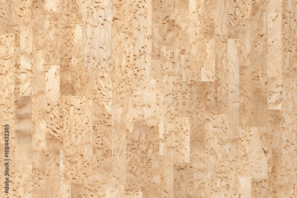 Naklejka premium Compressed wood particle board texture background, Compressed wood texture, wooden board texture, Wood Texture Background, AI Generative