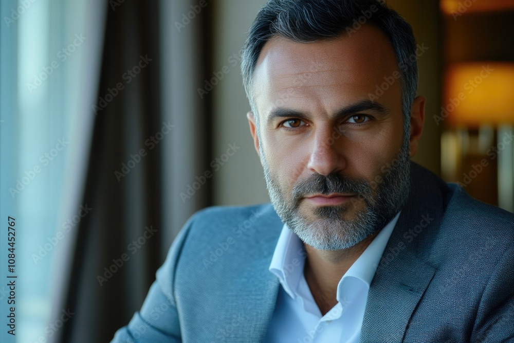Portrait of a Multicultural Corporate Leader in Office Portrait of a Multicultural Corporate Leader in Office