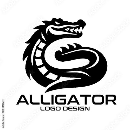 Alligator Vector Logo Design  photo