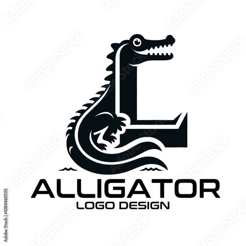 Alligator Vector Logo Design  photo