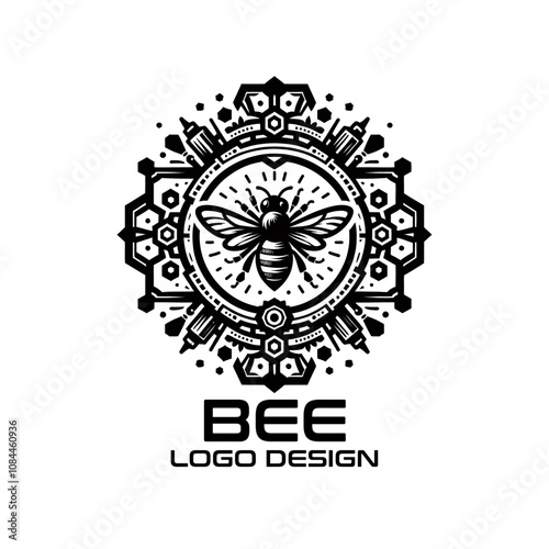 Bee Vector Logo Design