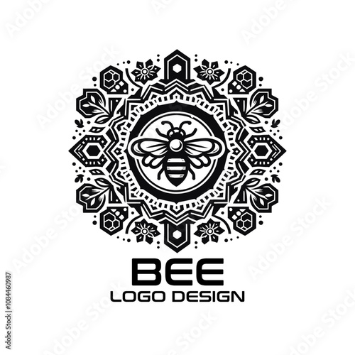 Bee Vector Logo Design