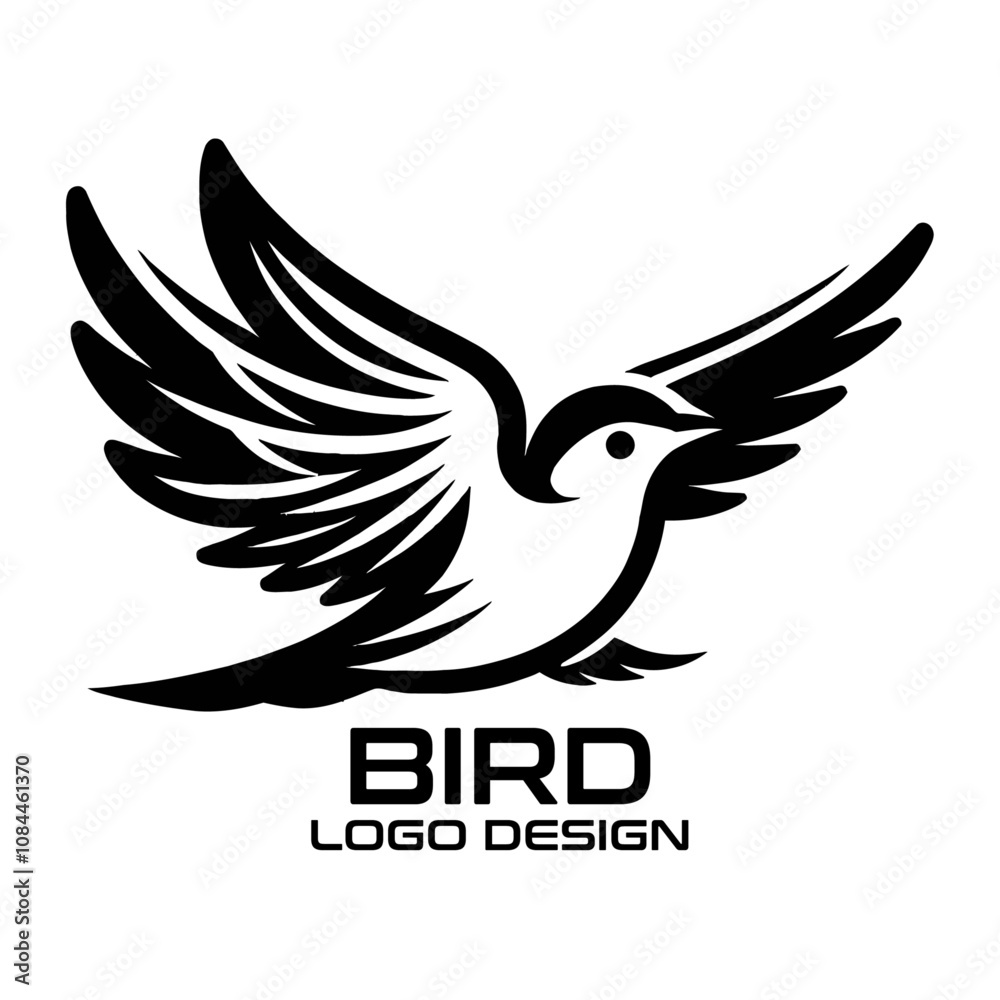 Obraz premium Bird Vector Logo Design
