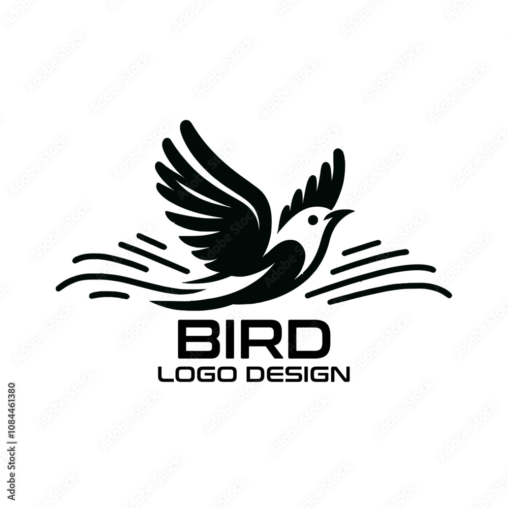 Obraz premium Bird Vector Logo Design