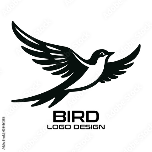 Bird Vector Logo Design photo