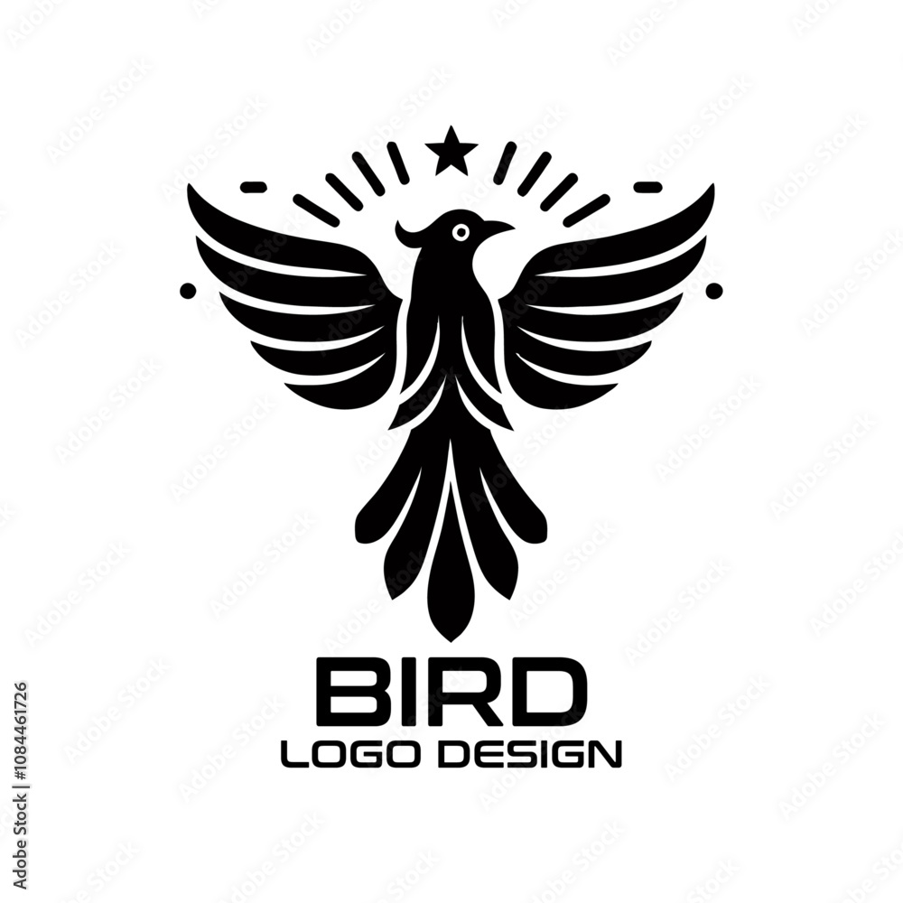 Obraz premium Bird Vector Logo Design