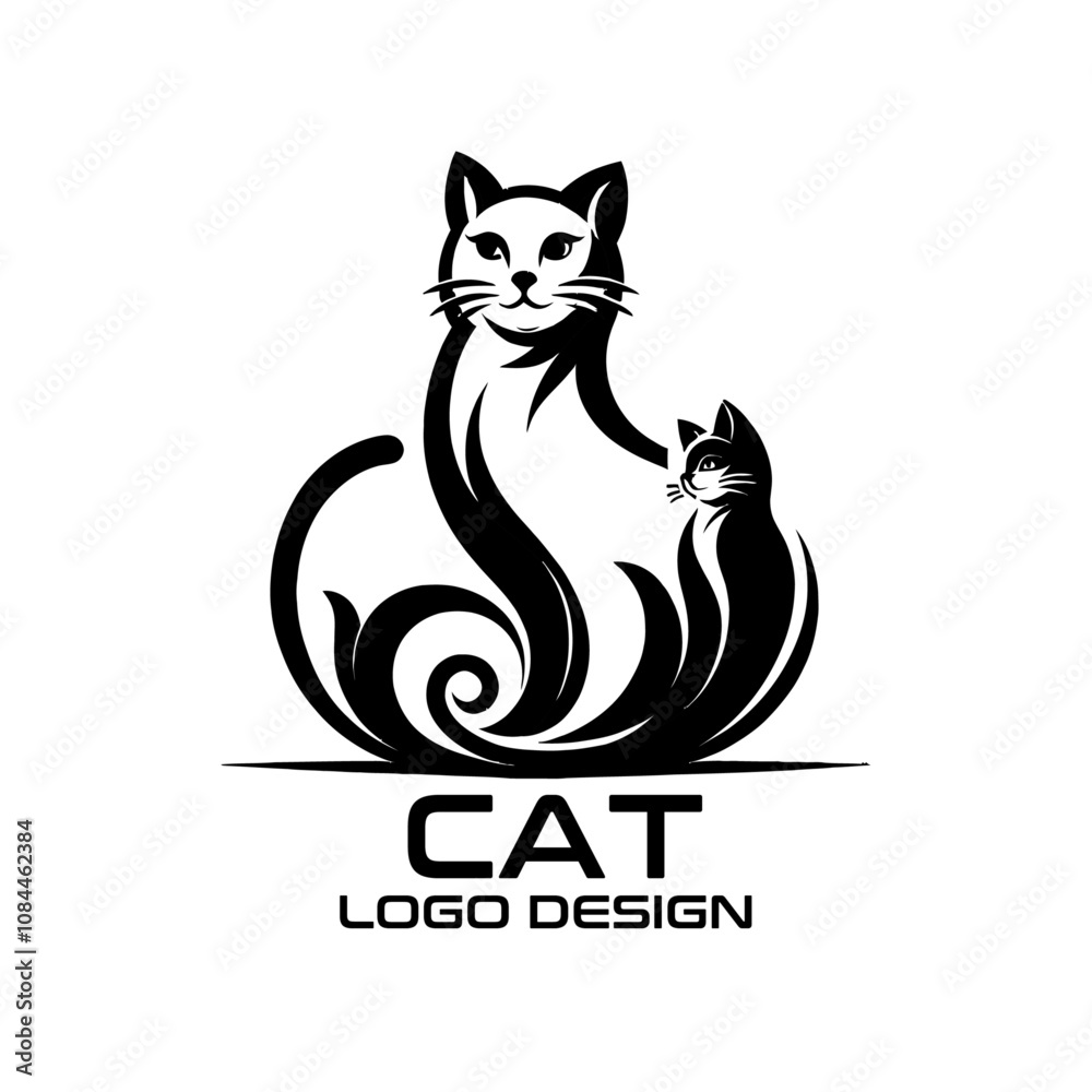 custom made wallpaper toronto digitalCat Vector Logo Design