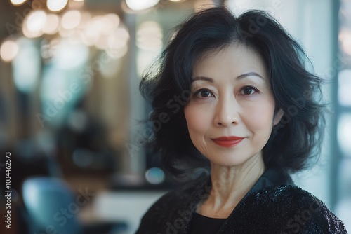 Wallpaper Mural Portrait of a hair stylist in a hair salon Torontodigital.ca
