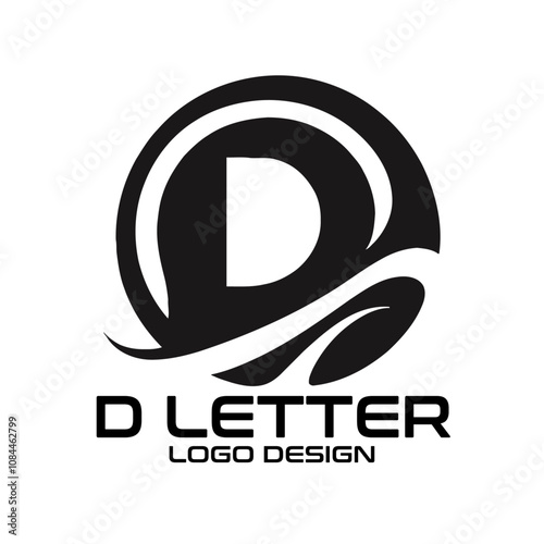 D Letter Vector Logo Design