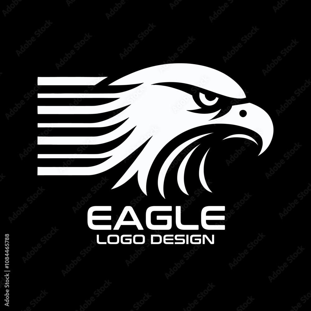Fototapeta premium Eagle Vector Logo Design