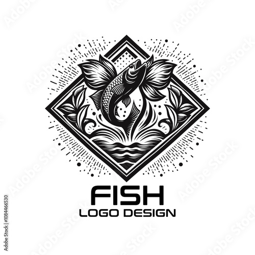 Fish Vector Logo Design