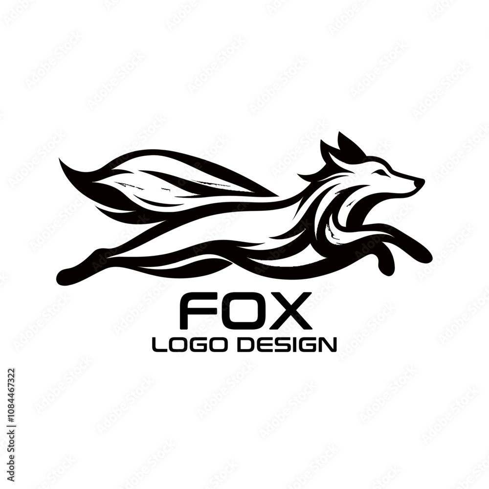 Fototapeta premium Fox Vector Logo Design