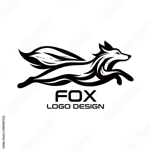 Fox Vector Logo Design photo