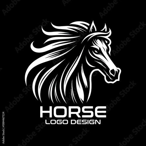 Horse Vector Logo Design