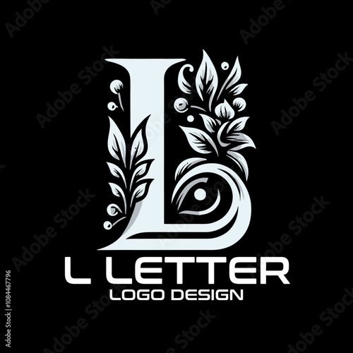 L Letter Vector Logo Design