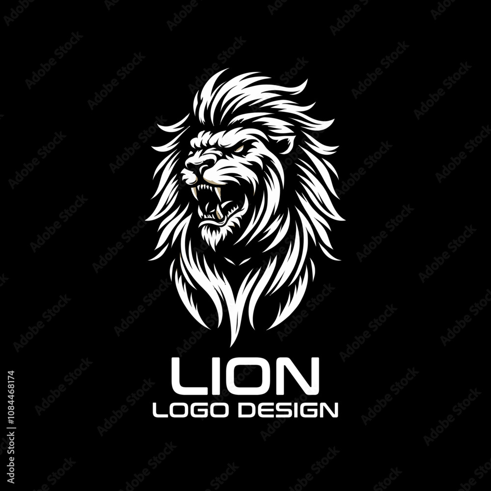 Lion Vector Logo Design Lion Vector Logo Design