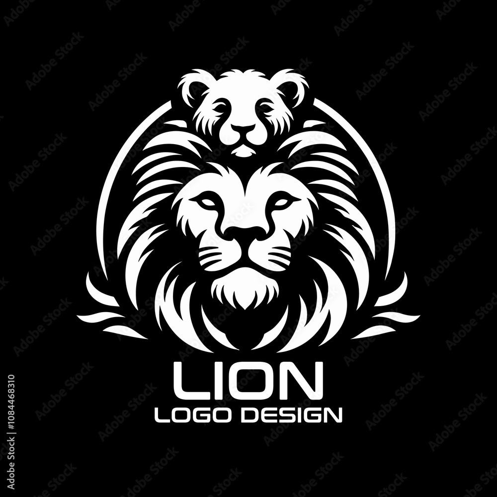 Obraz premium Lion Vector Logo Design