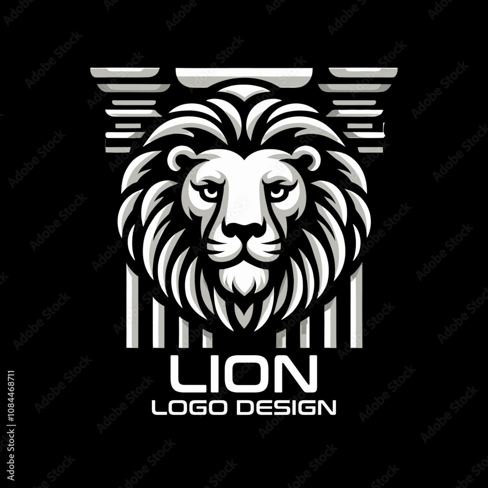 Obraz premium Lion Vector Logo Design