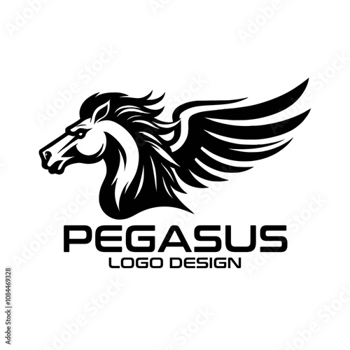 Pegasus Vector Logo Design