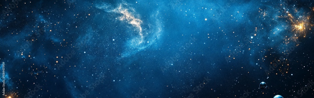 Fototapeta premium Elegant luxurious Christmas background with mistletoe, baubles, and glitter accents