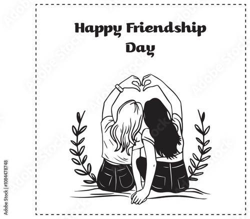 Happy Friendship Day poster