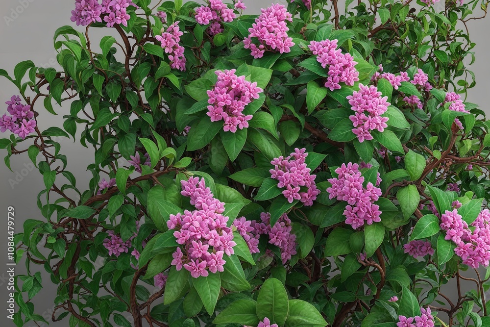 3D Model of Lush Jasmine Vines in Botanical Art Collection 3D Model of Lush Jasmine Vines in Botanical Art Collection