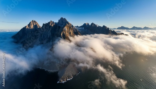 sunrise in the mountains