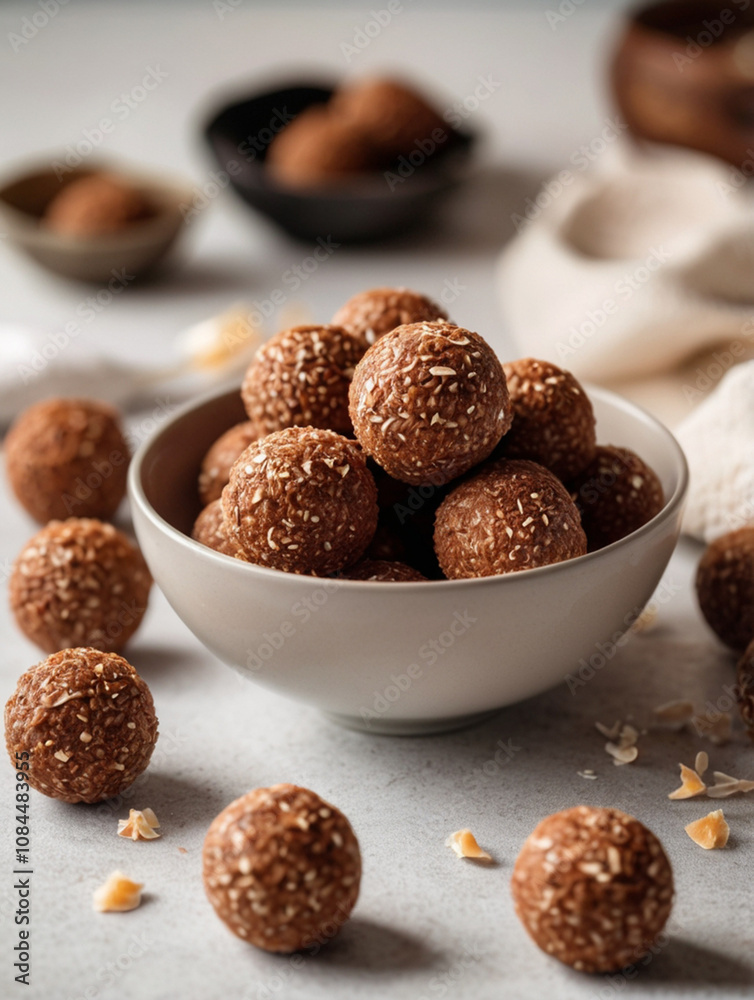 Delicious chocolate protein energy balls Delicious chocolate protein energy balls