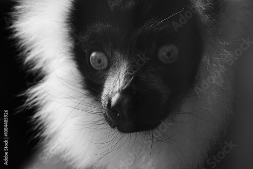 Folly Farm Zoo in Pembrokeshire Wales  is assisting with breeding programmes to protect the black and white ruffed lemur which is a critically endangered species from the Madagascan rainforest.