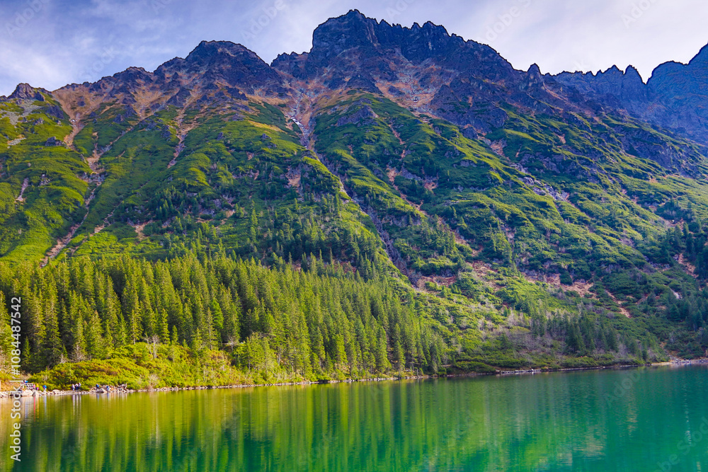 Naklejka premium Tatra National Park and beautiful views.