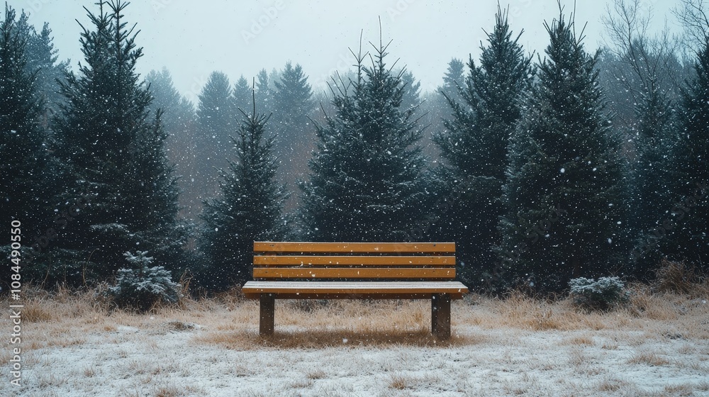 Serene endless winter meadow covered in snow for peaceful seasonal landscapes Serene endless winter meadow covered in snow for peaceful seasonal landscapes