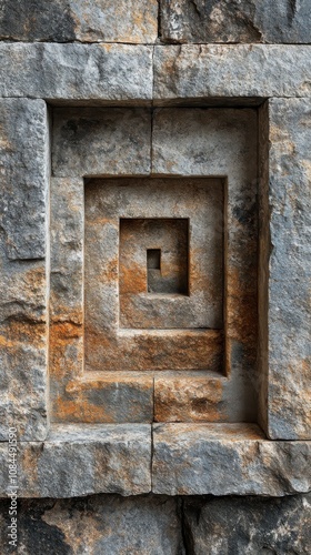 Intricate Stone Wall Design: A Detailed Architectural Study of Ancient Masonry Techniques