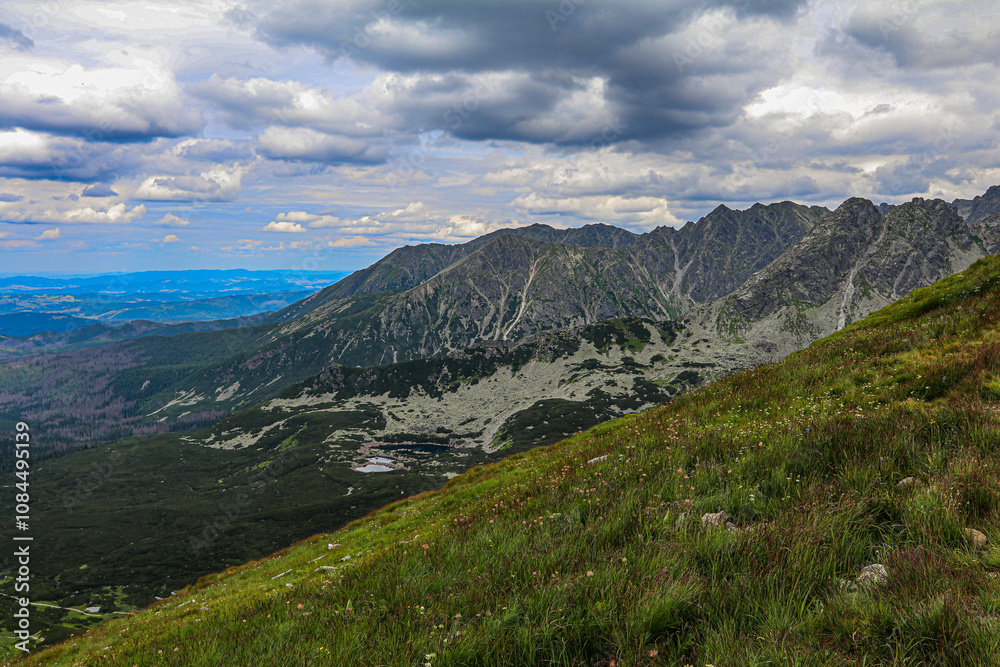 Naklejka premium Tatra National Park and beautiful views.