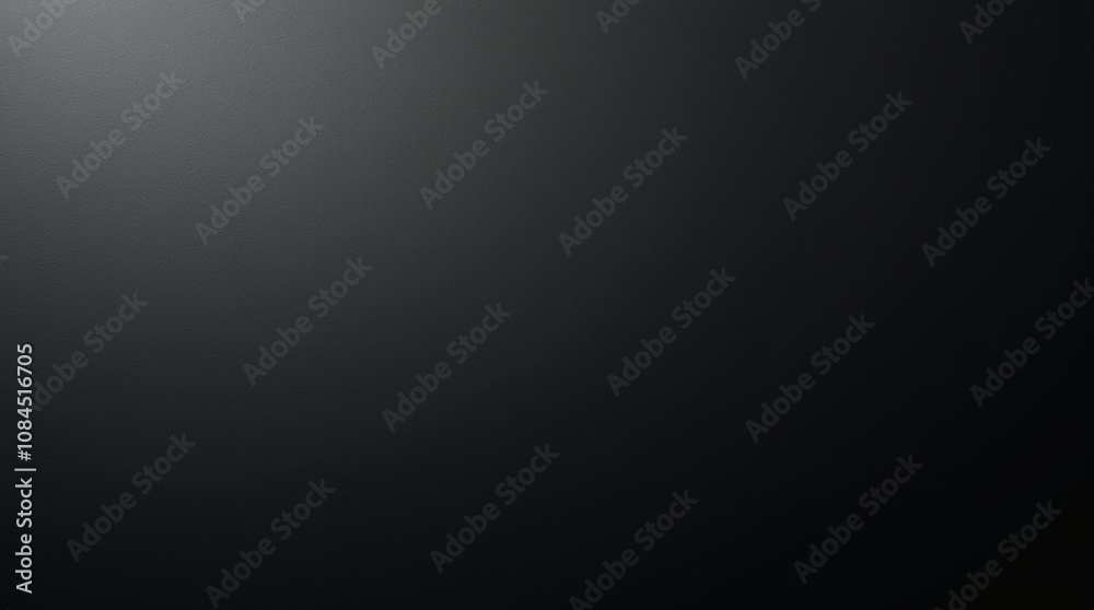 Obraz premium Close-up of a black textured wall, Matte surface with subtle imperfections, Soft natural light, Minimalist and neutral background, Slight shadows emphasizing texture, Centered composition, No objects 