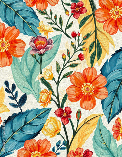 Oil painting . Artistic brush strokes. Botanical illustration for printing on wall decorations.