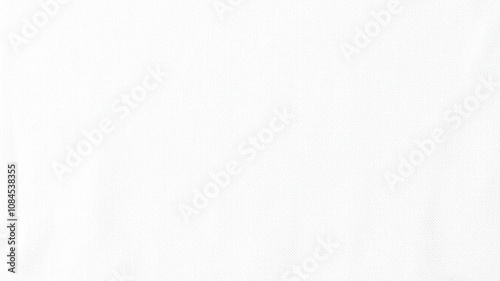 Seamless white canvas texture background ideal for design projects, clean, textile