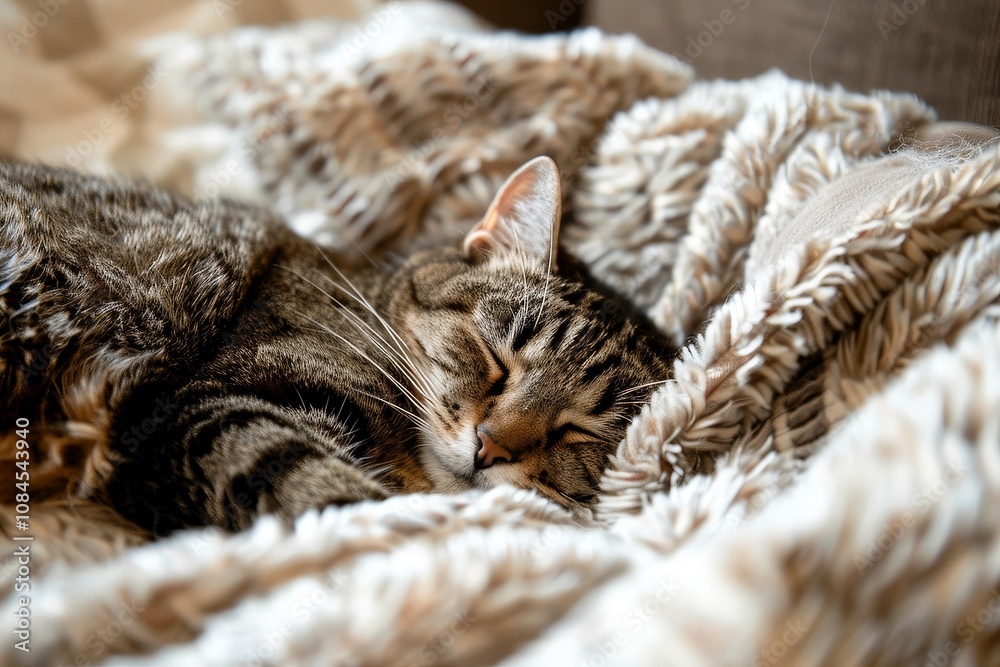 Peaceful Feline Slumber Peaceful Feline Slumber