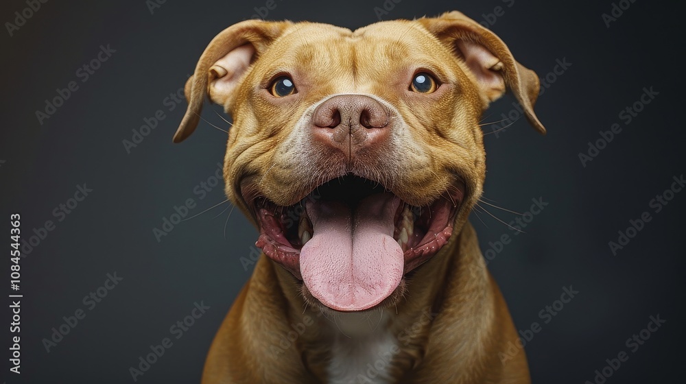 Beaming Dog Revels in Joyful Playtime Beaming Dog Revels in Joyful Playtime