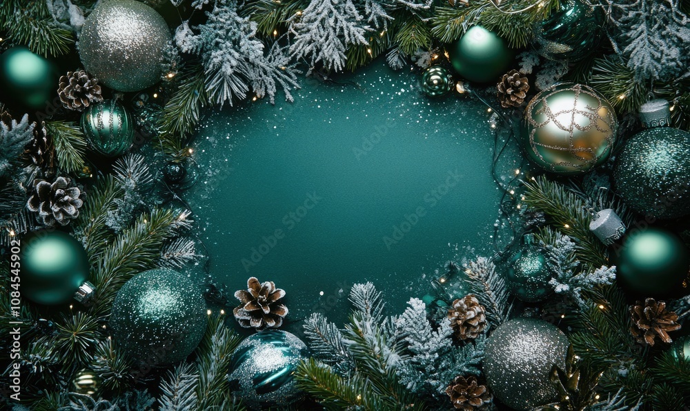 A green background with a large circle in the middle A green background with a large circle in the middle