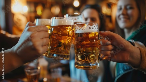 Cheers and Camaraderie at the Pub