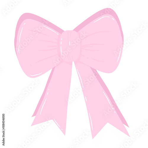 pink ribbon bow