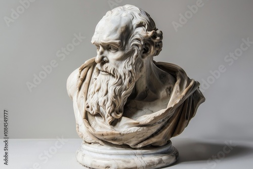 Philosophical Sculpture: Heraclitus Embracing Change